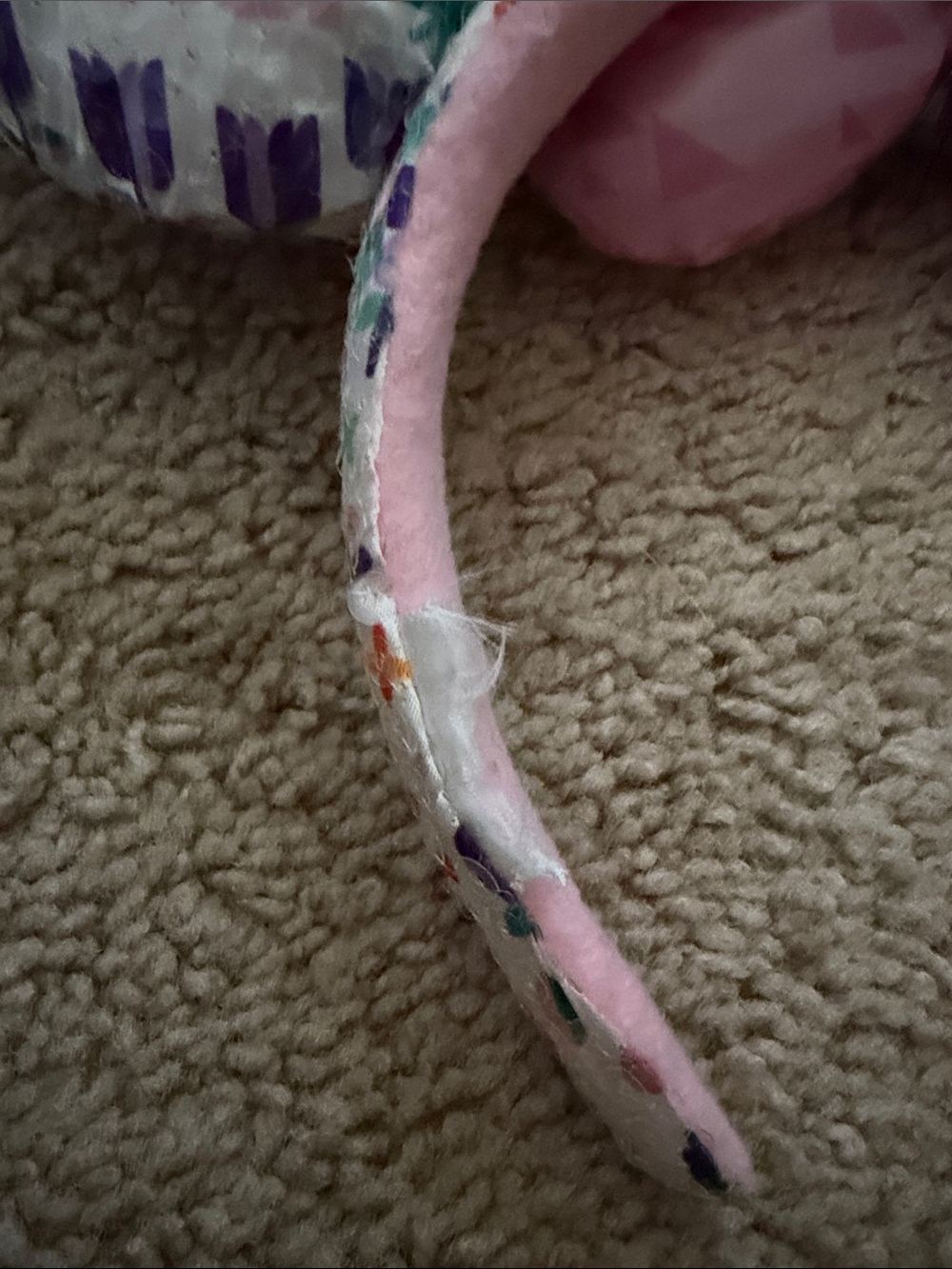 Rare Disney Parks Epcot Minnie Mouse & Figment Ear Headband - Picture 3 of 3